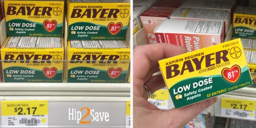 Walmart: Bayer Aspirin 32 Count ONLY $1.17
