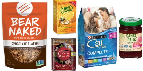 Top Coupons to Print Now (Save On Bear Naked Granola, Purina, True Citrus & More)