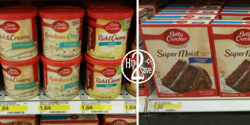 Target: Save On Betty Crocker Cake Mixes & Frosting, Spectrum Cooking Oils & More