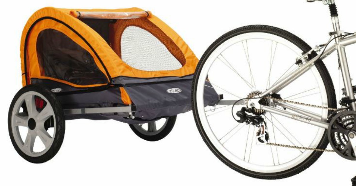 Instep orange best sale bike trailer