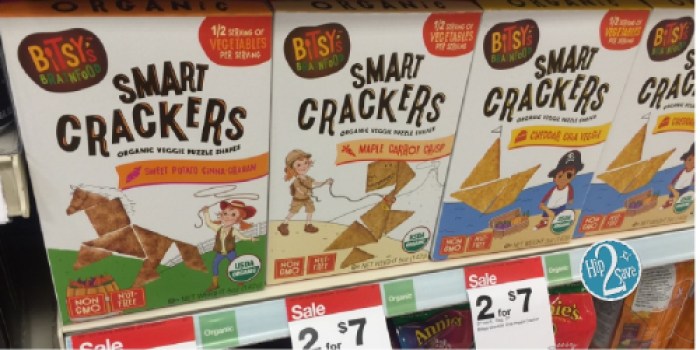 Target: Free Bitsy’s Brainfood Maple Carrot Smart Crackers After Ibotta (Regularly $3.99)