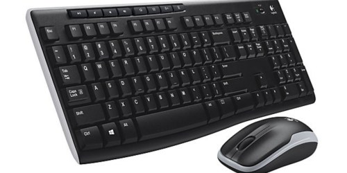 Staples: Logitech Full-Size Wireless Keyboard and Compact Mouse Combo Only $14.99 (Reg. $29.99)