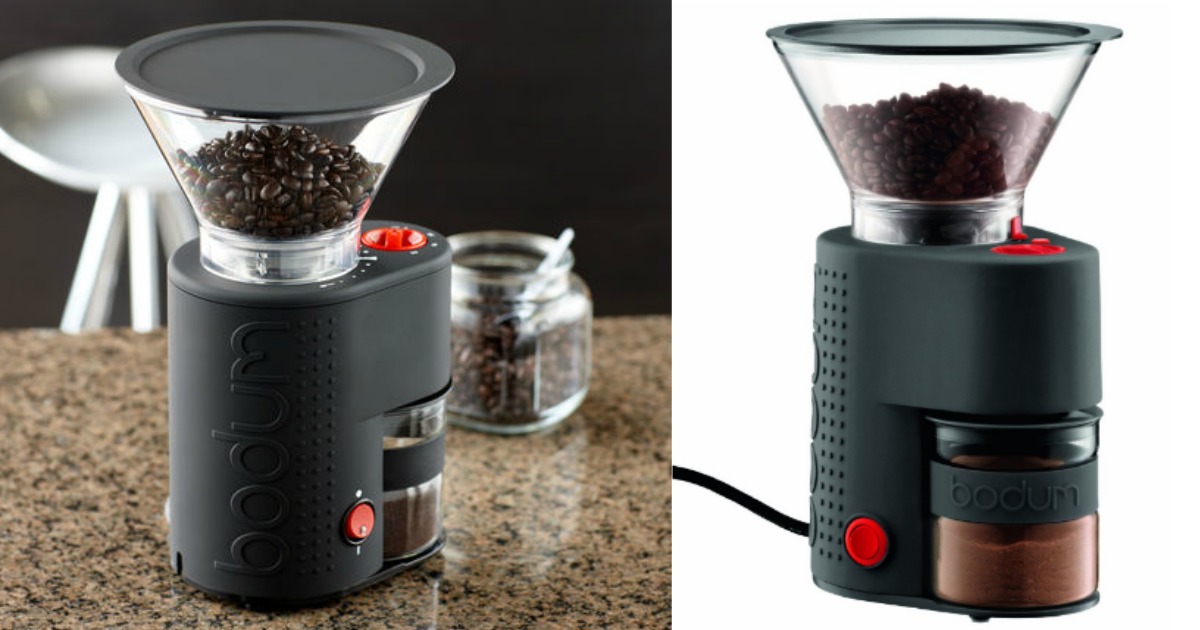 Bodum Bistro Electric Coffee Grinder Only 68.05 Shipped (Regularly 100)