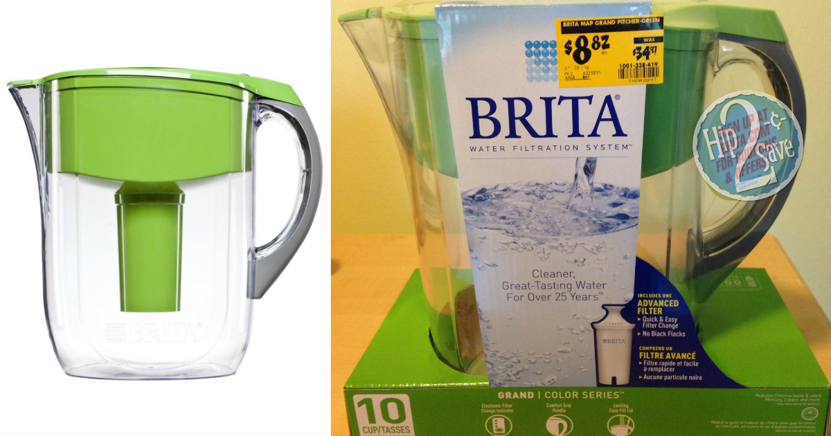 Home Depot Brita Water Filtration System Pitcher Possibly Just 4.82