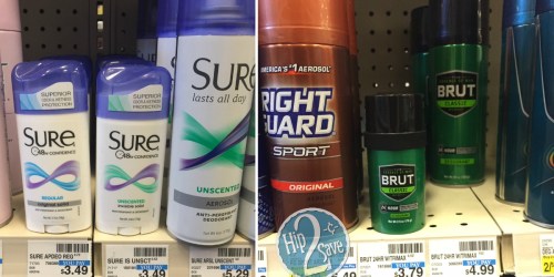 CVS: FREE Sure or Brut Deodorant (Reg. Up to $5.29!)