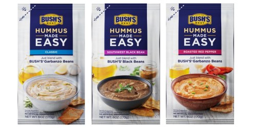 Kroger & Affiliates: FREE Bush’s Hummus Made Easy