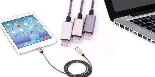 Amazon: Puridea Apple Certified MFI Lightning Cables Only $7 Each (When You Buy 2)