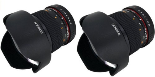 Amazon: Refurbished Rokinon Ultra Wide Lens for Canon Cameras Only $249.99 (Reg. $449)
