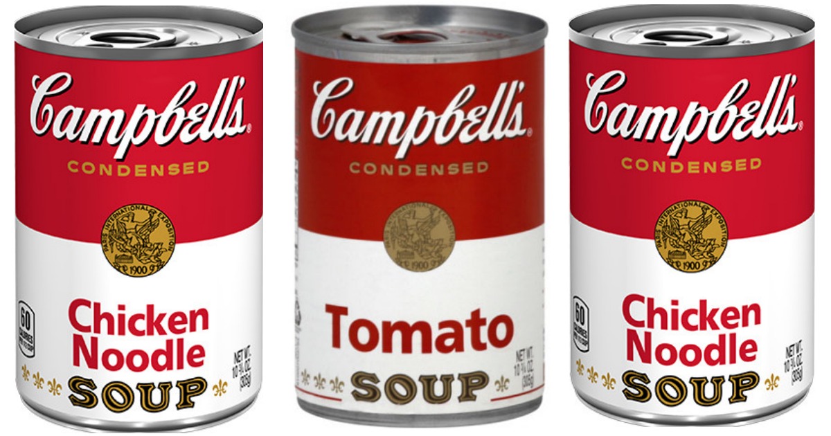 Walgreens Campbell's Chicken Noodle or Tomato Soup Just 49¢ Each