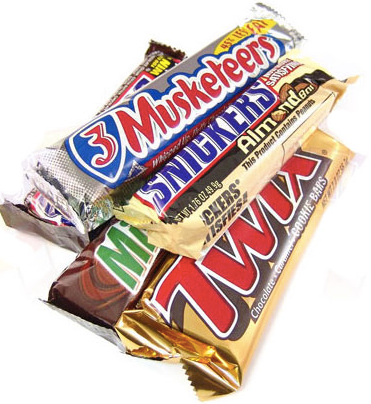 Mars candy-bars
