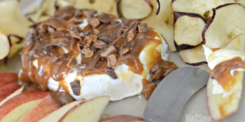 Cream Cheese Caramel Apple Spread (Easy Fall Appetizer)