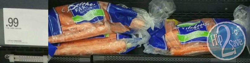 Carrots at Target Hip2save