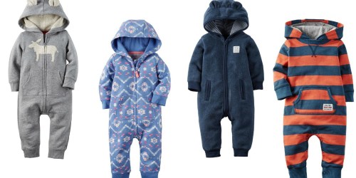 Kohl’s: 20% Off Entire Purchase = Carter’s Hooded Coveralls Only $6.40 (Regularly $20) – Ends at 12AM CT