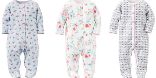 Carter’s: 25% Off + Free Shipping = Sleep & Play Outfits Only $3.60 Shipped (Regularly $16)
