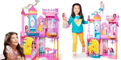 Amazon: Barbie Rainbow Cove Castle Playset Only $64 Shipped (Regularly $99.99)