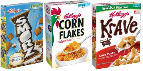 Running Low on Cereal? Stock Up With This New $3/5 Kellogg’s Cereal Coupon!