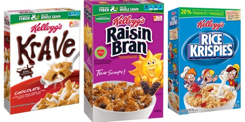 CVS: Kellogg’s Cereal Only 79¢ Per Box (After Cash Back Rebates)