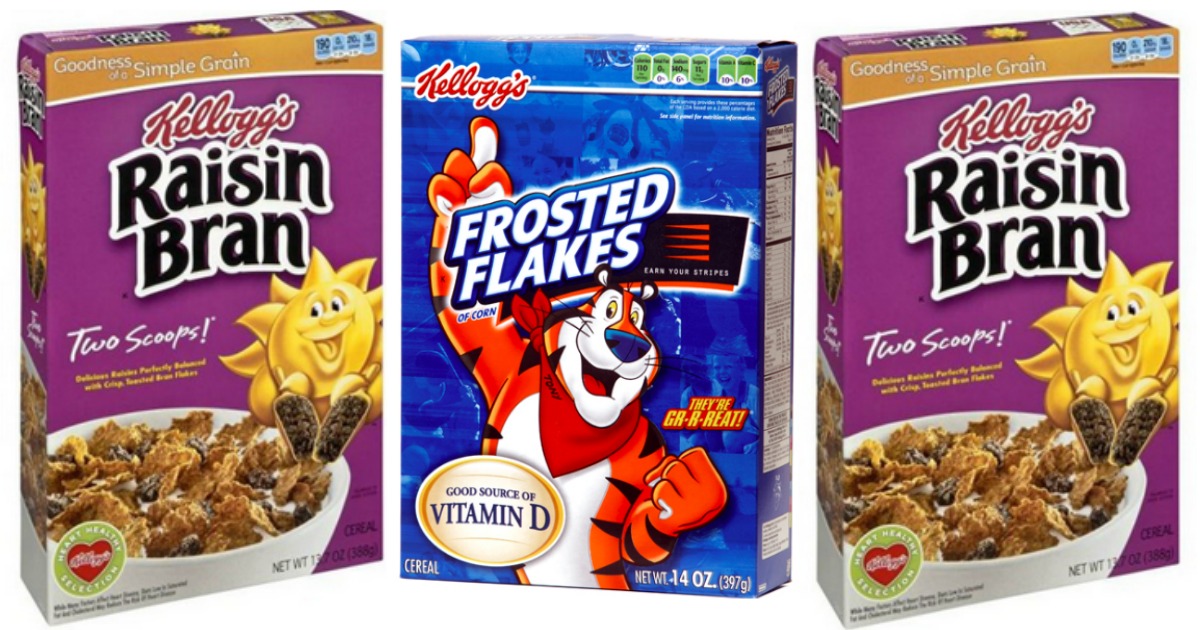 Walgreens: Kellogg's Cereal Just 99¢ Each (After MobiSave) - Starting 9/18