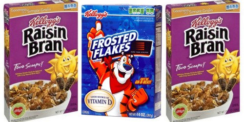 Walgreens: Kellogg’s Cereal Just 99¢ Each (After MobiSave) – Starting 9/18