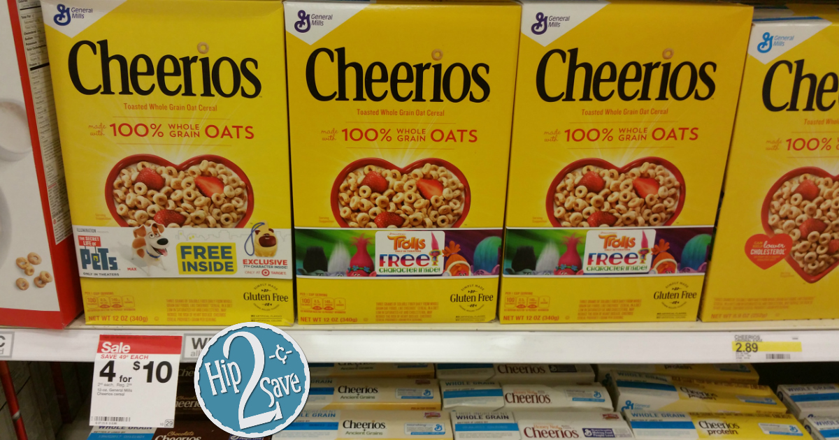 Target Original Cheerios Cereal Just 62¢ + More