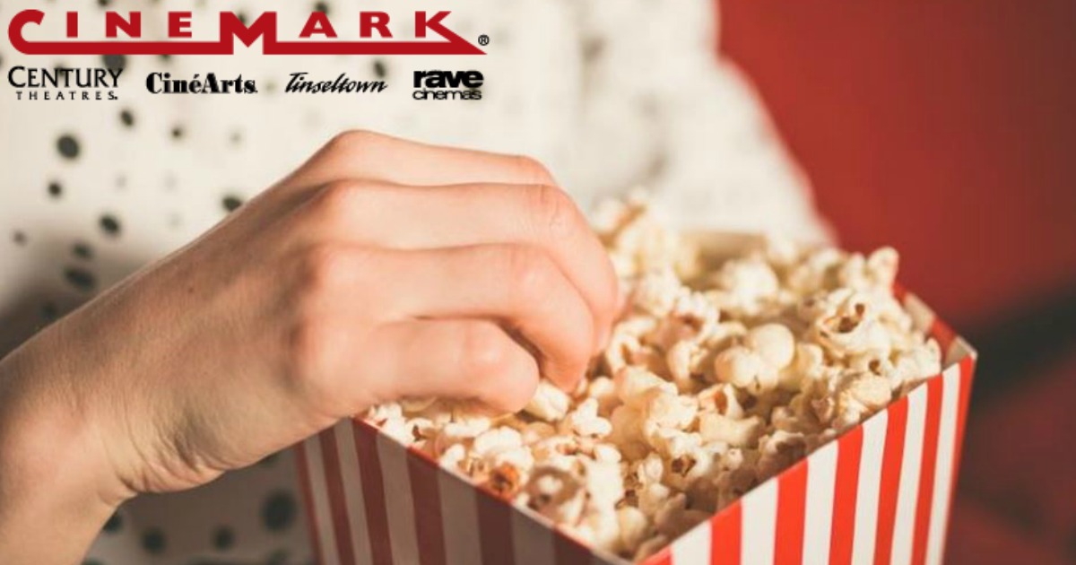 Cinemark FREE Medium Popcorn On September 30th (Just Download Free App)
