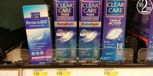 Target: Clear Care Rinse & Go Solution Only 99¢