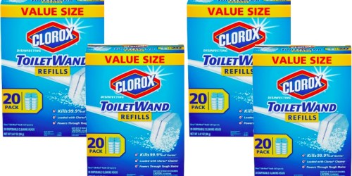 Target.com: Clorox ToiletWand Disinfecting Refills 80 Count Only $20.85 Shipped