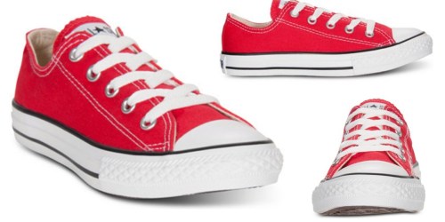 Macy’s: Little Boys’ & Girls’ Chuck Taylor Original Sneakers Only $10.49 (Regularly $34.99)