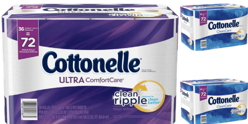 Target.com: Cottonelle ComfortCare Or CleanCare Toilet Paper 36 Double Rolls $12.91 Shipped