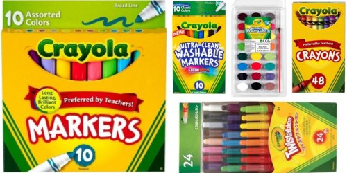 Target: 5 New Crayola Cartwheel Offers