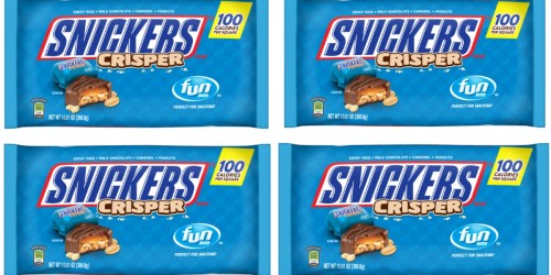 CVS: Snickers Crispers Fun Size Bags Just 87¢ Each (After Cash Back Offers)
