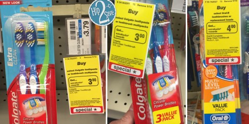 Score Big Savings on Colgate & Oral-B Toothbrush Multipacks at CVS – No Coupons Needed!