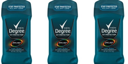 Amazon: Men’s Degree Antiperspirant 6-Pack Only $9.31 Shipped (Just $1.55 Each!)