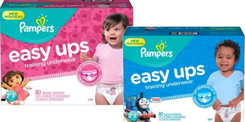 Amazon Family Members: Pampers Easy Ups 80-Count Boxes Only $14.95 Shipped