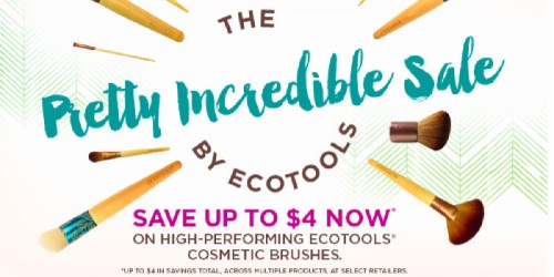 Walmart & Walgreens: Save on EcoTools Cosmetic Brushes w/ Peelie Coupons & Ibotta