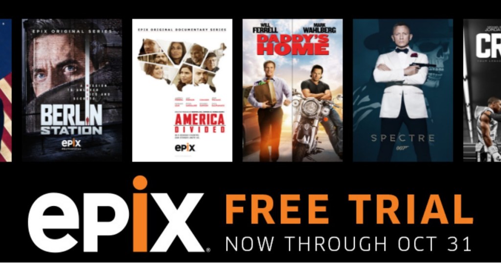 Epix Score A Free Trial Through 10 31 No Credit Card Required Hip2save