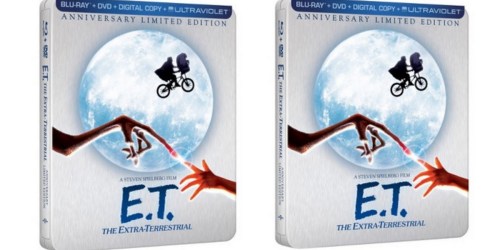 Target.com: E.T. Steelbook Blu-ray/DVD Combo Only $12.99 (Regularly $20.99)