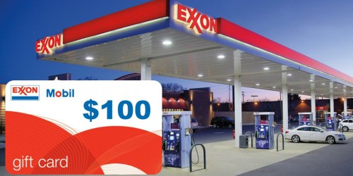 Save On Gas! Grab a $100 Exxon Mobil eGift Card for ONLY $91 Delivered