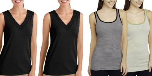 Walmart: Faded Glory Women’s Tanks and Camis Only $2 Each