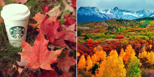 Celebrate Fall with FREE Entrance to National Parks & Museums, $3 Starbucks Beverages & More