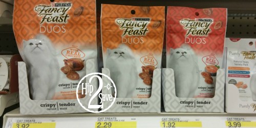 *NEW* $1.25/1 Purina Fancy Feast Cat Treats Coupon = Only 67¢ at Target