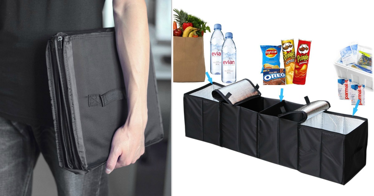 Amazon Deler Foldable Insulated Trunk Organizer Only 19