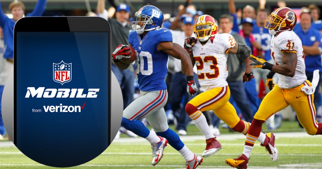 Verizon NFL Mobile App: Watch Live Local & Prime-Time Football Games