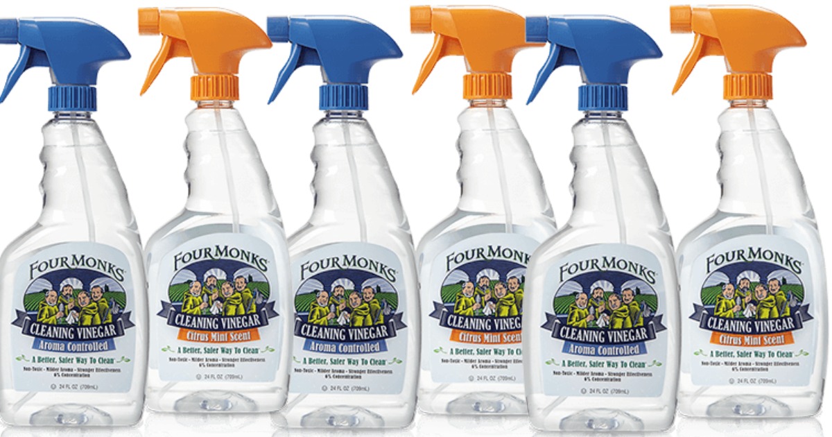*NEW* 1/1 Four Monks Cleaning Vinegar Spray Coupon