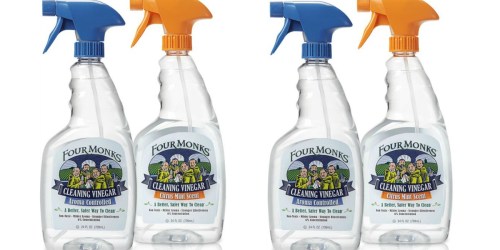 Walmart: Better Than Free Four Monks 24-Ounce Cleaning Vinegar (After Cash Back Rebates)