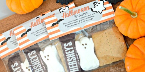 Make Halloween S’mores Kits With Our FREE Printable Bag Toppers