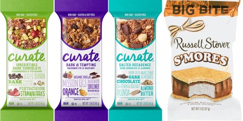 Free Curate Snack Bars & More At Farm Fresh & Other Stores (Must Load eCoupon Today)