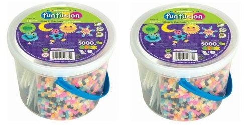 Perler Fun Fusion Glow in the Dark Activity Bucket Only $8.90 Shipped