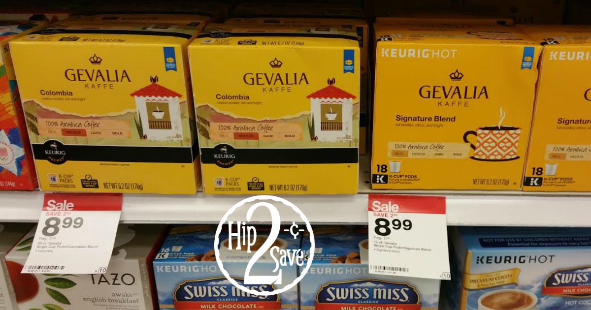 Target Gevalia KCups Only 33¢ Each + Iced Coffee Singles Just 74¢