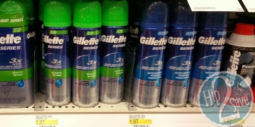 Target: Gillette Series Shave Gel Possibly FREE + Nice Deal On Venus Shave Gel